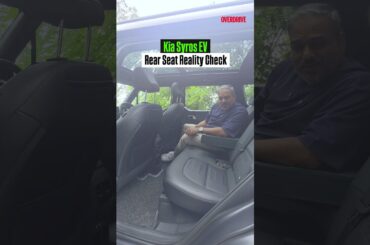 Kia Syros EV | Rear Seat Reality Check #overdrive