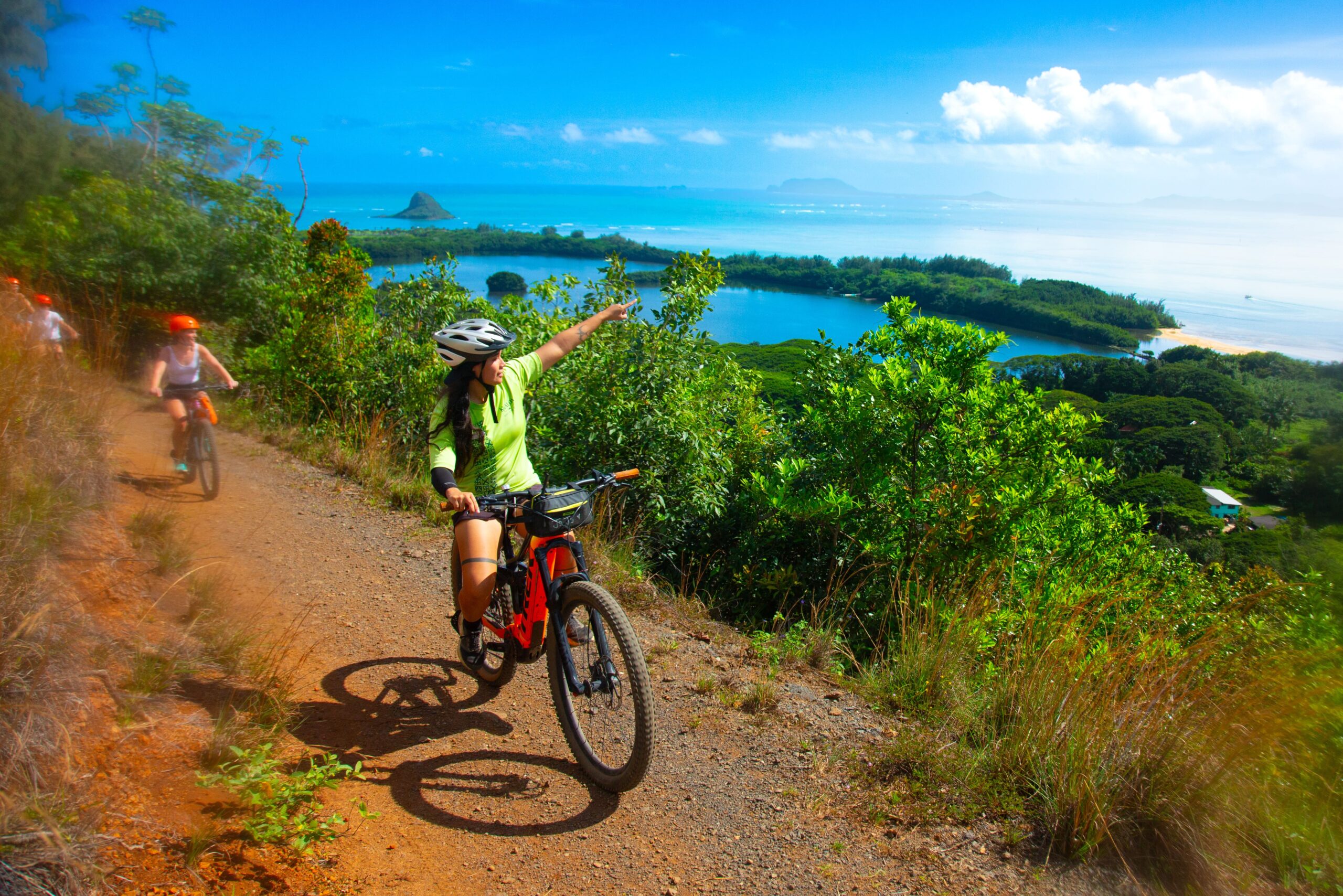 Hawaii electric bike law update at scenic Kualoa Ranch landscape