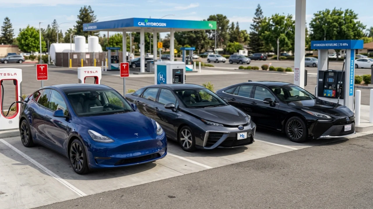 We compared the costs of running a hydrogen Toyota Mirai and a Tesla Model Y and the result will leave you very surprised