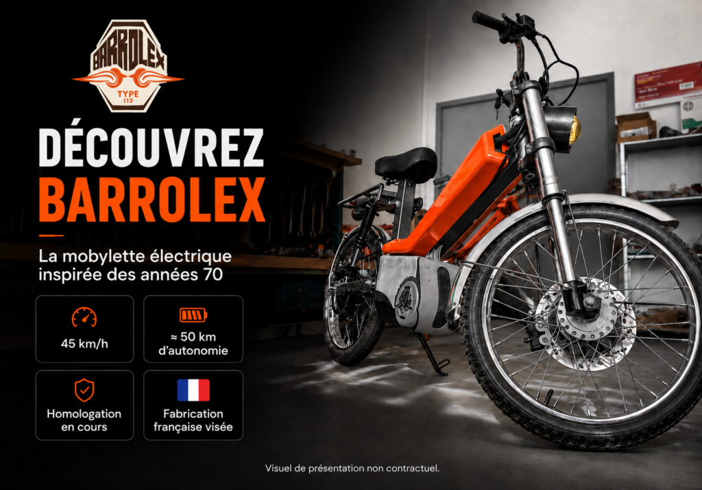 Barrolex - Crowdfunding Ulule - THE PACK - Electric Motorcycle News
