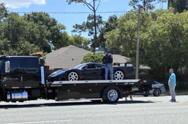 [Saleen S7 Twin Turbo] Broken down