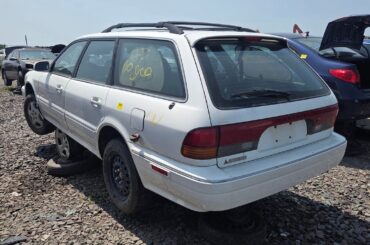1994 Mitsubishi Diamante wagon I found in the junkyard, only had 102k miles on it.