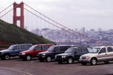 Which of these 4 cylinder crossovers from this 1998 Car & Driver test would you choose? The Jeep came last & the Subaru won
