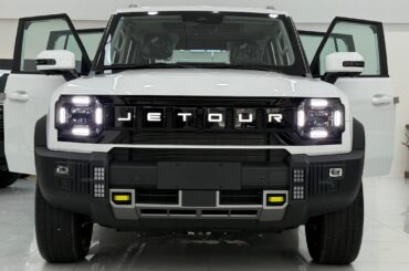 New Jetour T2 i-DM Plug in Hybrid (2026) - 1.5L TGDI Hybrid Engine Dual Motors | White color