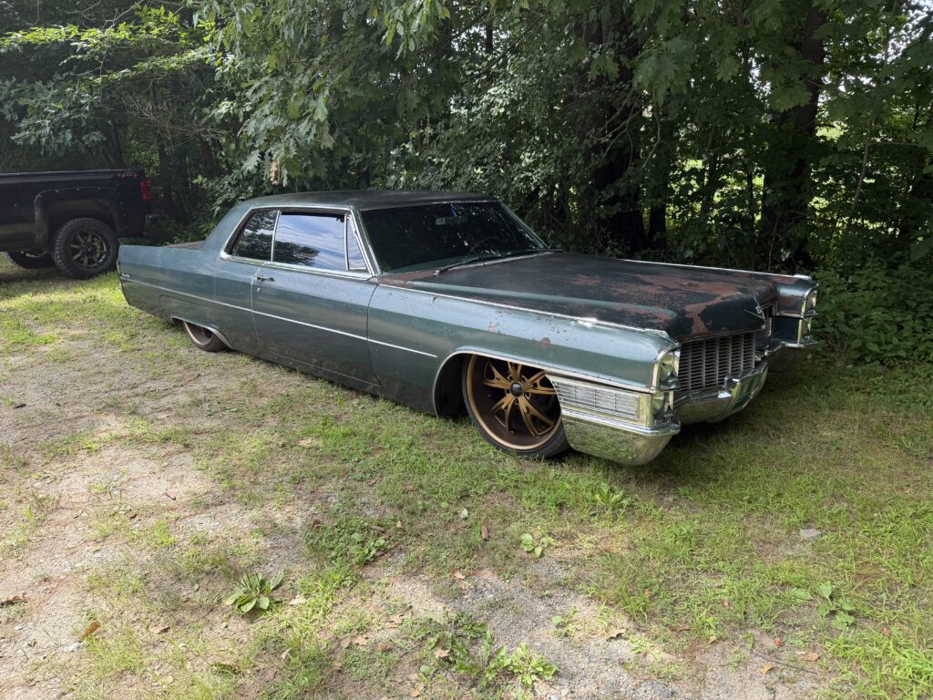 Long & low Caddy spotted at my local Elks Lodge summer BBQ last weekend