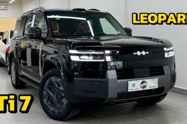 2026 Leopard Ti 7 Ultra LiDAR Black Color Plug In Hybrid All Wheel Drive Full Range 1300Km