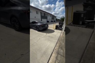 Electric vehicle parking #jeeplife #offroad #jeepwrangler #4x4 #cars #car #ford #offroading #shorts