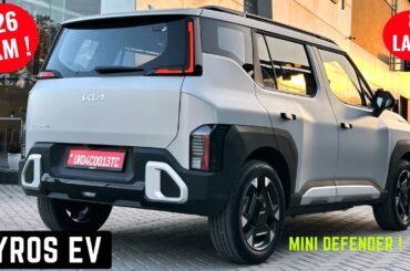 2026 Kia Syros EV - Rs 8 Lakh Electric SUV | Panoramic Sunroof, Features, Interiors, Price Details
