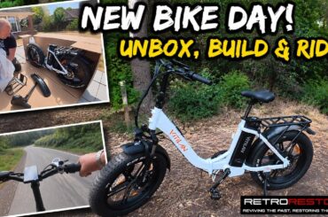 Is This the Ultimate Folding Fat Tyre E-Bike? | Unbox, Build & First Ride!