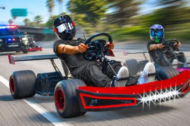 I Took My GoKart on the Highway