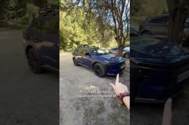 This electric car is packing a HUGE booty