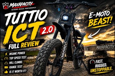 Tuttio ICT 2.0 Review: 5000W, 50 MPH Electric Dirt Bike Under $1,500