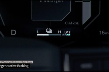 Hybrid/Plug-In Hybrid Instrument Cluster Overview