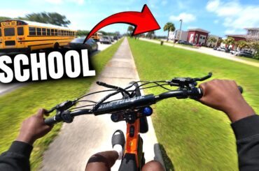 I Took My $1,700 E-Bike To School!