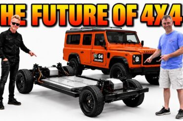 They Built a Tesla-Powered Platform for ANY Classic 4x4 | Electric Classic Cars Exclusive