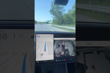 Donald Trump drive tesla with fsd hack