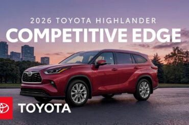 2026 Toyota Highlander Competitive Edge | Toyota