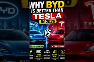 WHY BYD IS BETTER THAN TESLA IN 2026#byd #cariq #tesla #chinesecars #chineseevs
