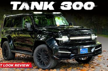 GWM Tank 300 Hi4-T PHEV First Look Review | The New King of Off-Road SUVs?