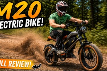 The DYU M20 Is One UNIQUE Electric Bike! Full Review & Top Speed Test