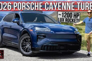 So Quick, It Makes You Sick! | 2026 Porsche Cayenne Turbo Electric | Detailed Review