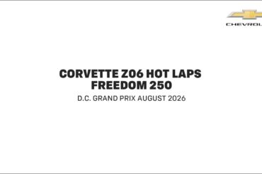 Corvette Hot Laps at the Freedom 250 Grand Prix