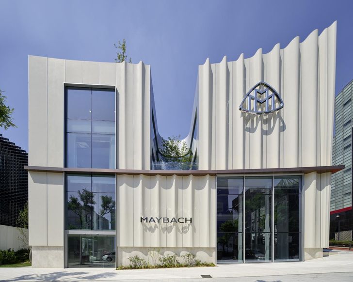 The exterior of the Maybach Brand Center Seoul / Courtesy of Mercedes-Benz Korea