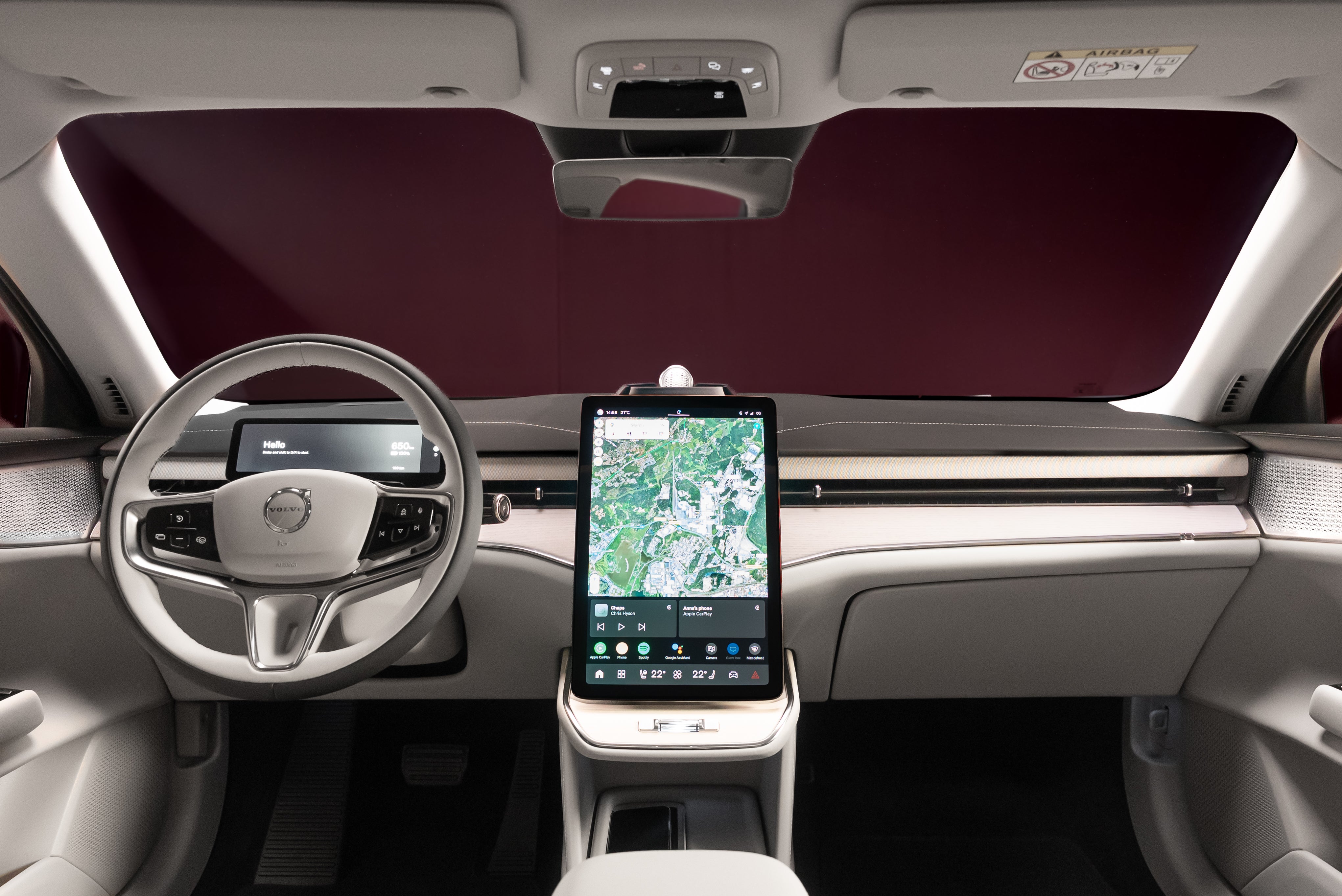Volvo's EX90 and ES90 models are also getting a software update to bring Dolby Atmos and Spatial Audio to Apple CarPlay
