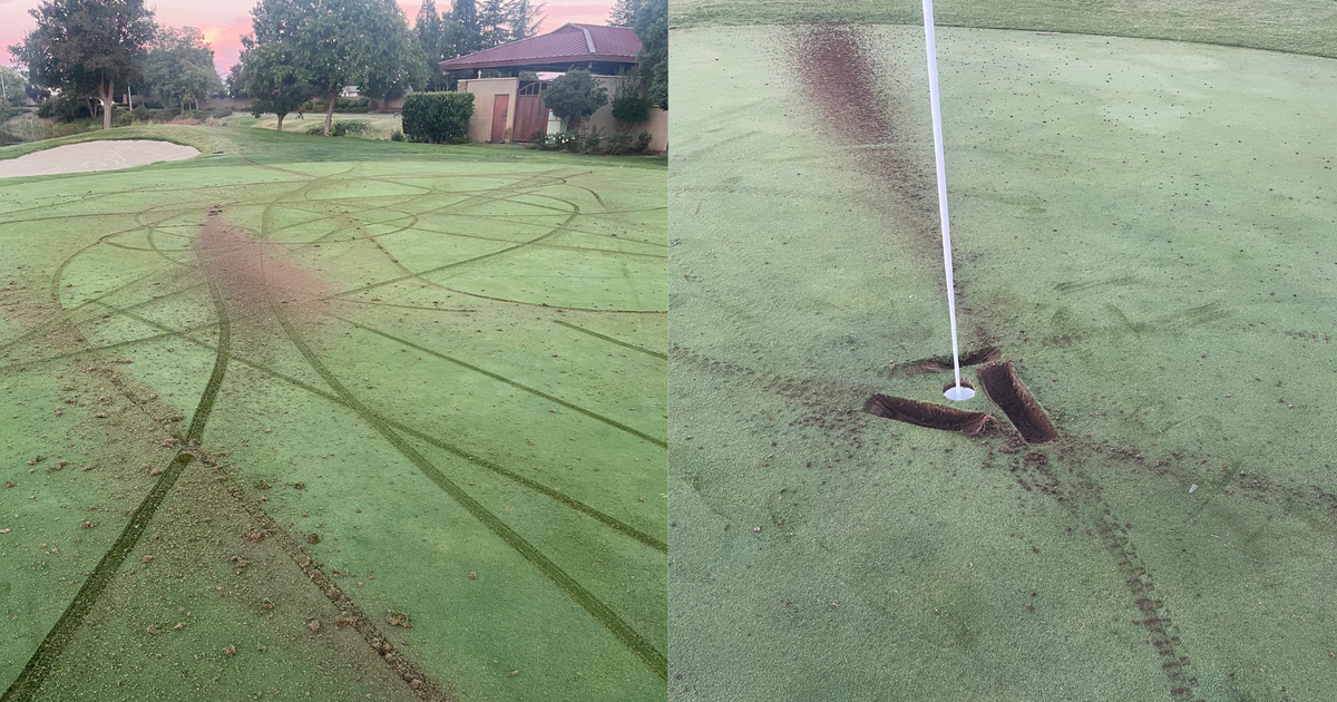 Lincoln golf course greens damaged by suspected e-bike riders, police investigating Lincoln golf course greens damaged by suspected e-bike riders, police investigating