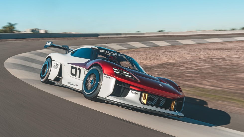 porsche mission r electric concept