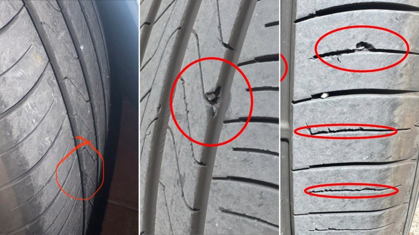 Giti tires on Tesla Model 3 RWD fail prematurely