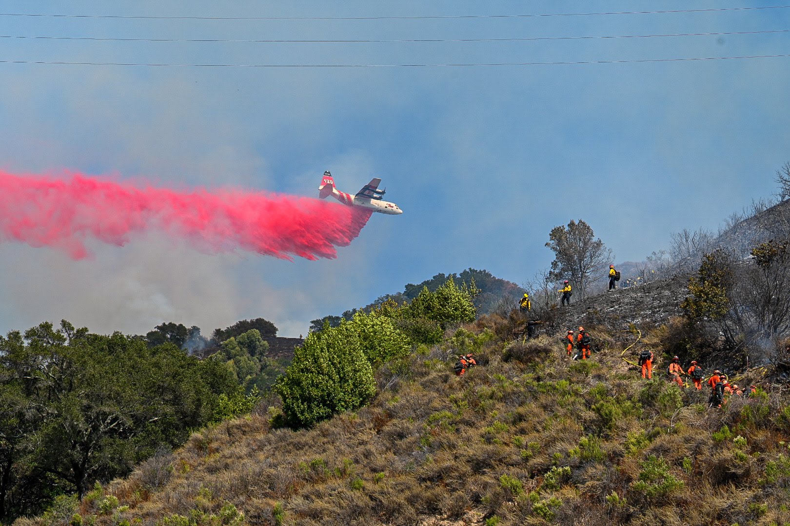Tesla Fire Sparks Wildfire Near Cal Poly Campus Tesla Fire Sparks Wildfire Near Cal Poly Campus