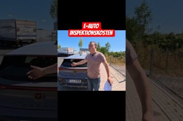 Teure Inspektion? Cupra Born Elektroauto