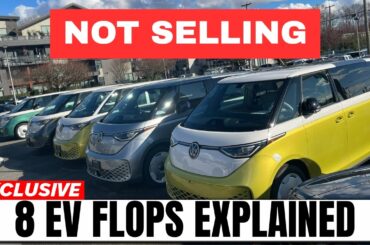 8 Electric Cars Dealers Can't Sell (ROTTING ON DEALERSHIP LOTS)