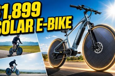 World's First Mass-Produced Solar E-Bike: Price, Range and Real-World Results