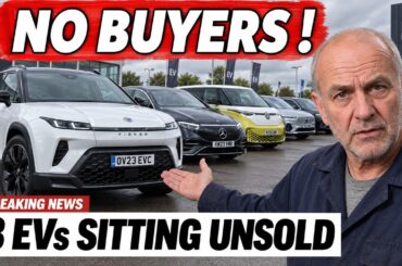 8 Electric Cars Dealers Can't Sell in UK - Rotting on Dealer Lots in 2026