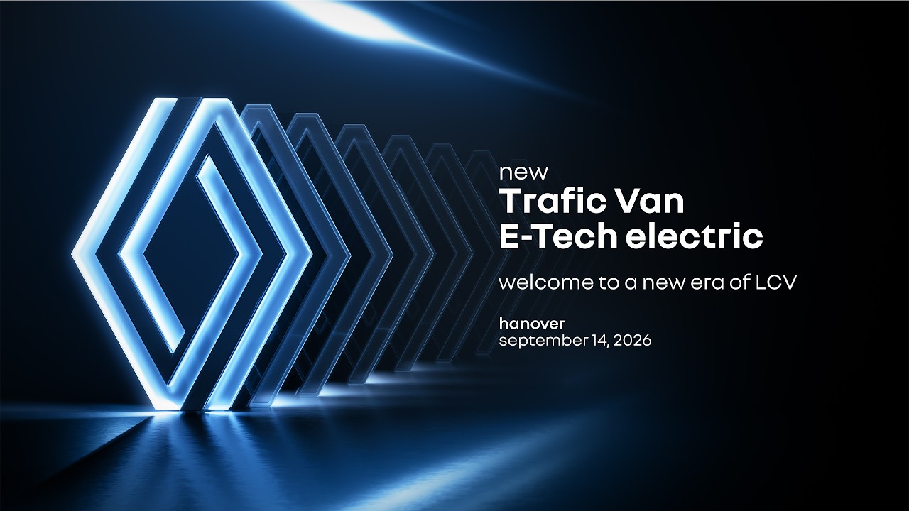 Renault Trafic Van E-Tech Electric Conference at IAA Transportation Show in Hannover, 14 Sept. 2026 Renault Trafic Van E-Tech Electric Conference at IAA Transportation Show in Hannover, 14 Sept. 2026