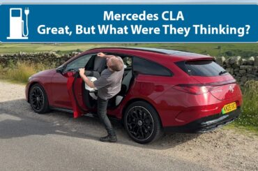 Mercedes CLA - A Better Car Than The Tesla Model 3 (Until You Charge!)