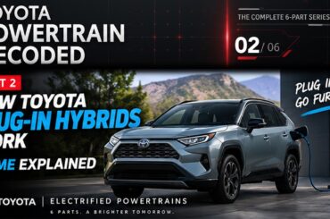 How Toyota Plug In Hybrids Work | EV Performance Without Giving Up Hybrid Freedom
