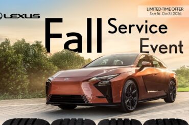 Fall Service Event | Lexus