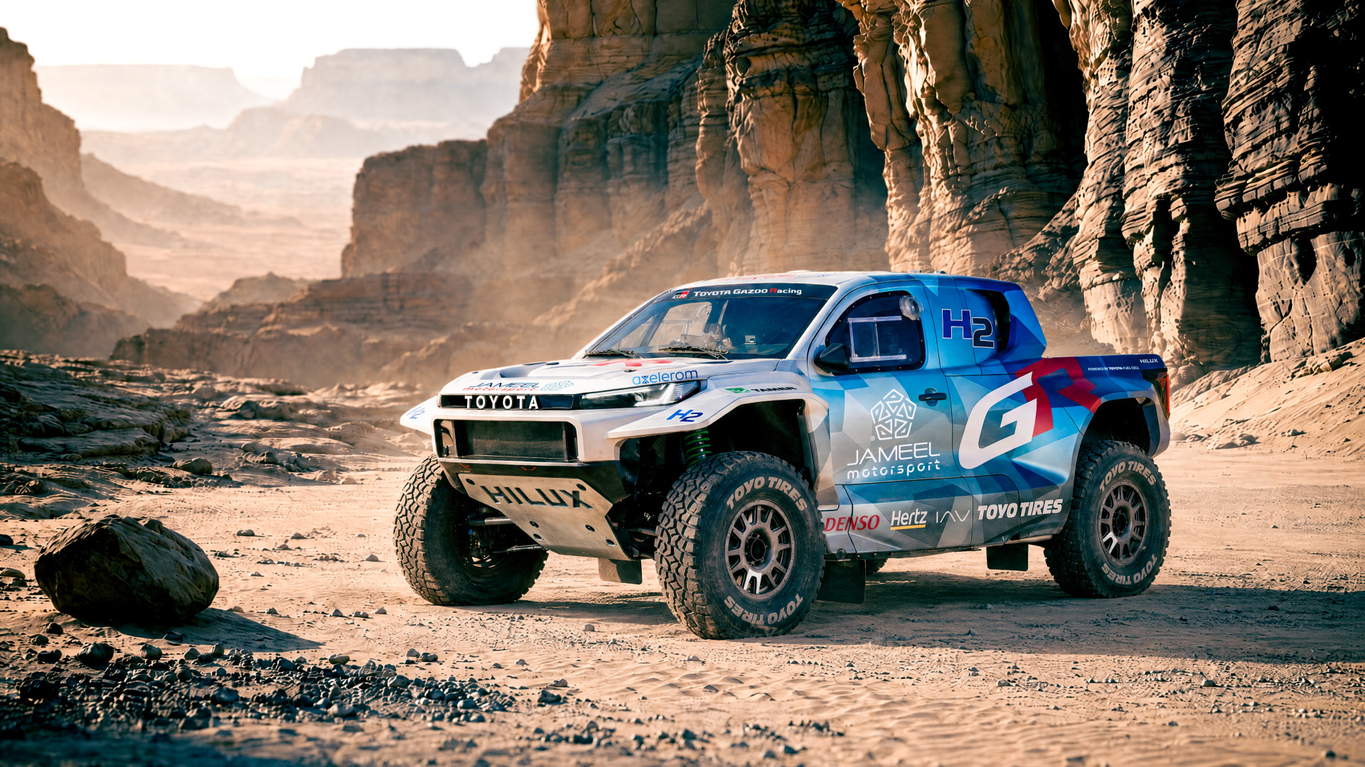 GAZOO Racing announces official partners for its FCEV* challenge on the 2027 Dakar Rally GAZOO Racing announces official partners for its FCEV* challenge on the 2027 Dakar Rally