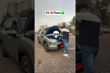 This is what an EV actually sounds inside the bonnet #manishbhardwaj #mghectortomahawkev #shorts