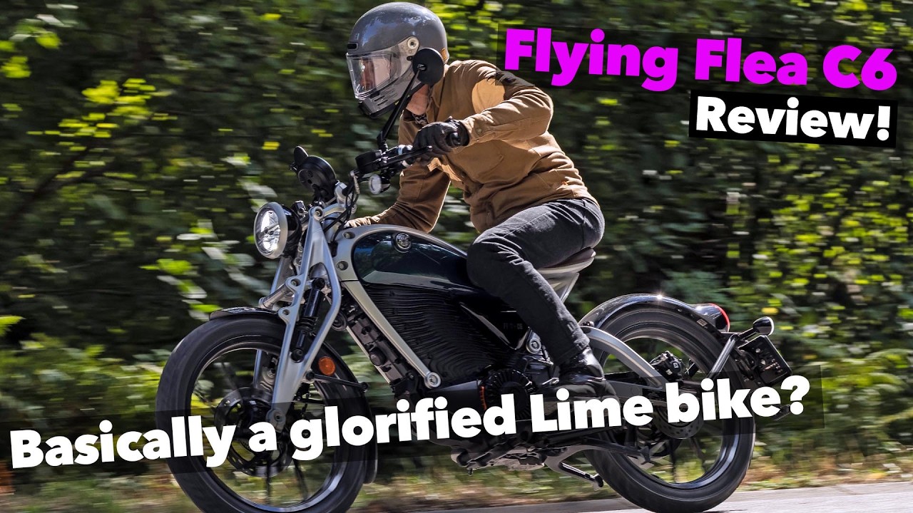 Is the Flying Flea C6 really a motorbike or just an e-bike with benefits? Is the Flying Flea C6 really a motorbike or just an e-bike with benefits?