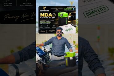 venumotors signs nda for lithium-ion batteries #venumotors #electricvehicle #lithiumbattery #shorts