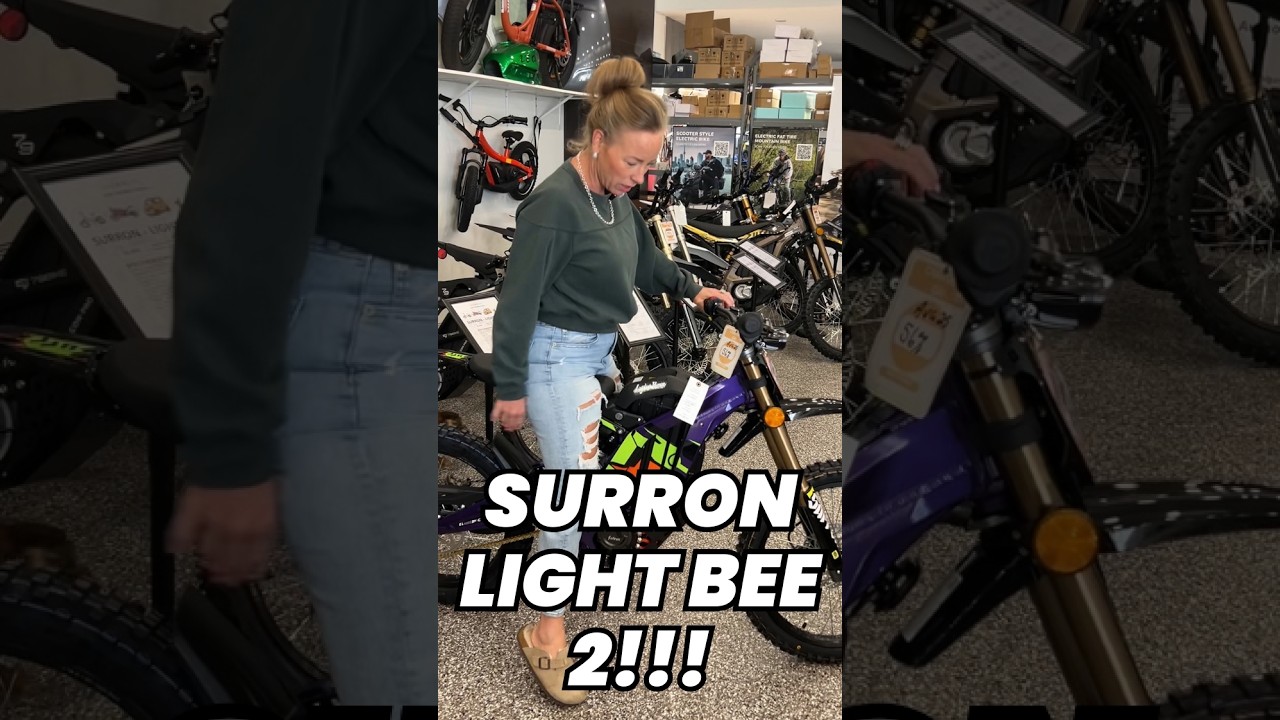 Surron Light Bee 2 is HERE! #surron Surron Light Bee 2 is HERE! #surron