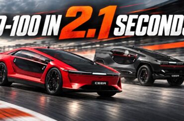 0-100 in 2.1 Seconds: Saudi Arabia's First Electric Cars Have 1,111hp