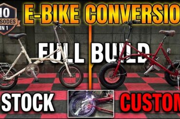 I Built a Custom Folding E-Bike from Scratch! (Full Build / 10 Episodes in 1)