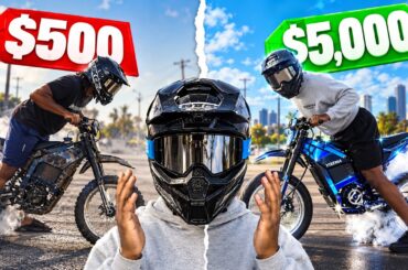 Cheap Vs. Expensive E-Bike Build Challenge