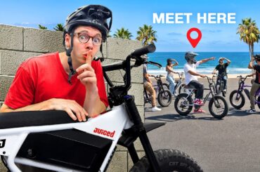 I Hosted a SECRET E-Bike Rideout