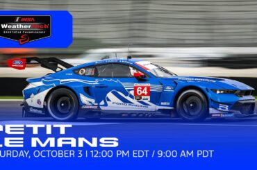 Ford Mustang GT3 Onboard Cam | IMSA Petit Le Mans | Ford Racing